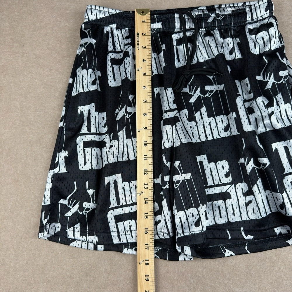 The Godfather Chalk Line Hoodie‎ M Shorts S Black Don Corleone Licensed Bundle - Picture 14 of 16
